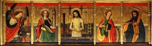 Cathédrale de Tortosa Huguet Transfiguration prédelle - Jaume Huguet